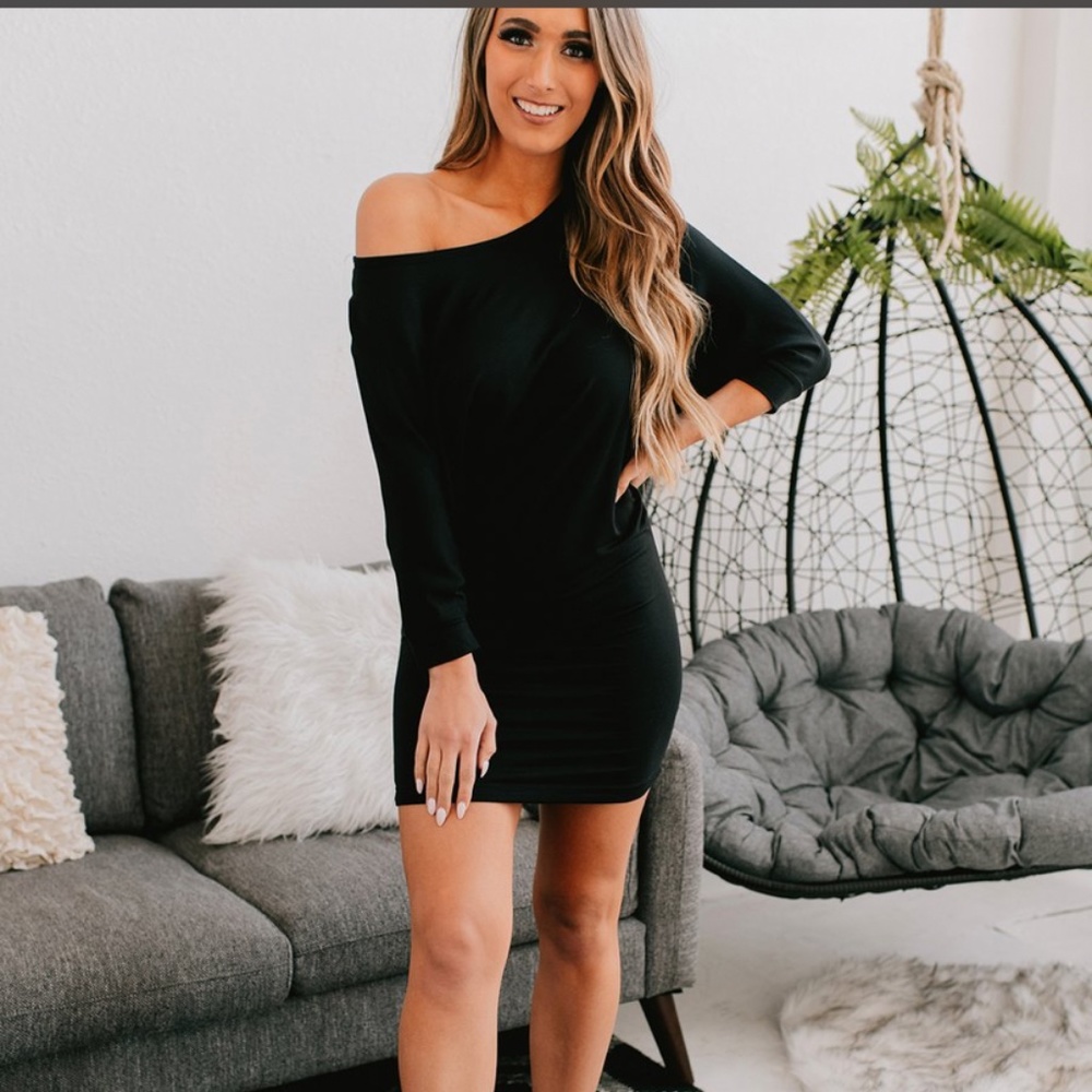 What to Wear Dolman Sleeve Dress